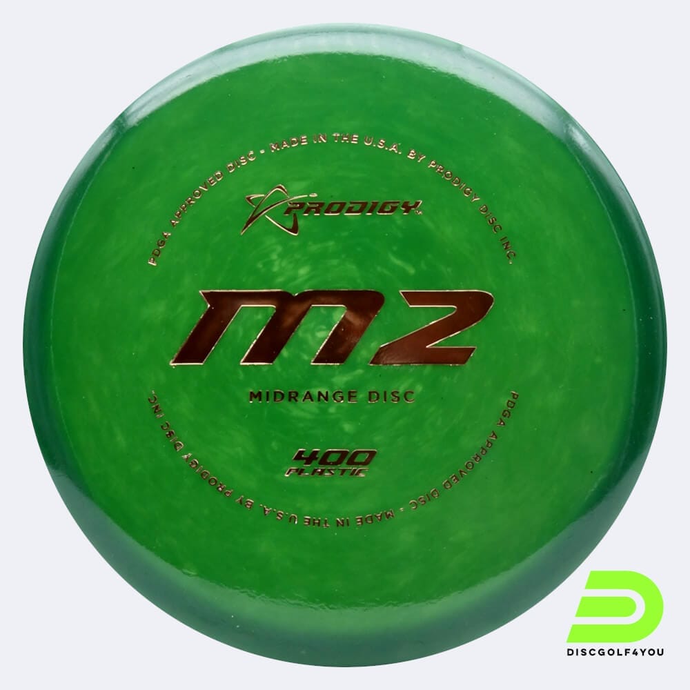 Prodigy M2 in grün, im 400 Kunststoff und ohne Spezialeffekt