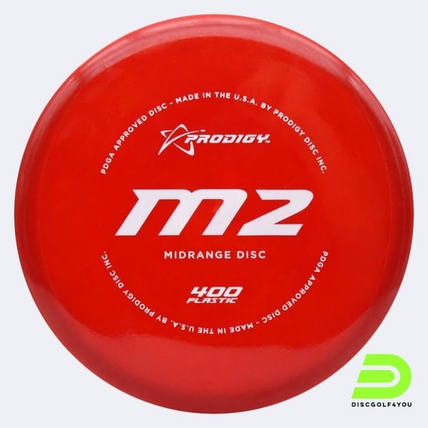 Prodigy M2 in red, 400 plastic