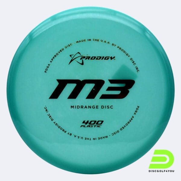 Prodigy M3 in turquoise, 400 plastic