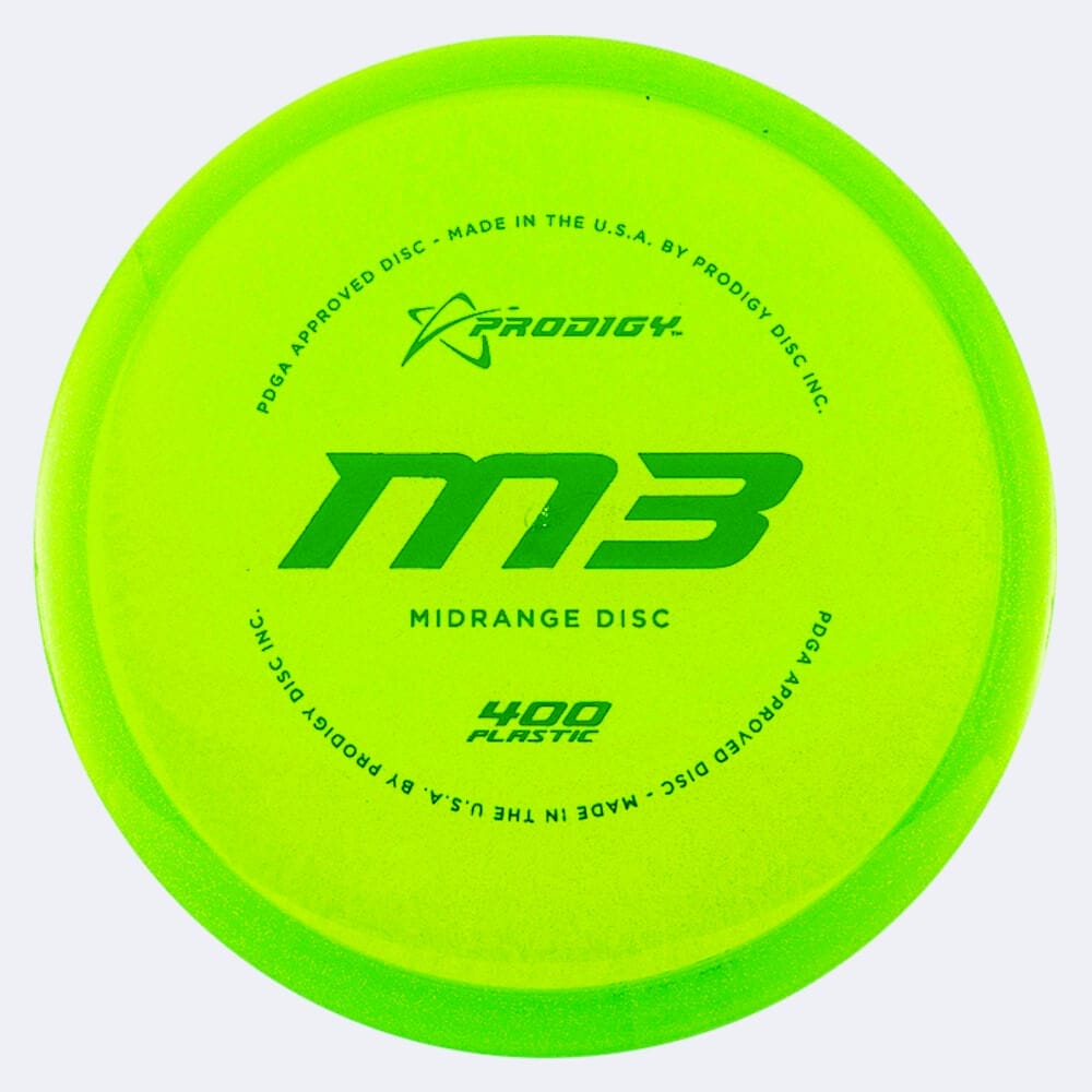 Prodigy M3 in grün, im 400 Kunststoff und ohne Spezialeffekt
