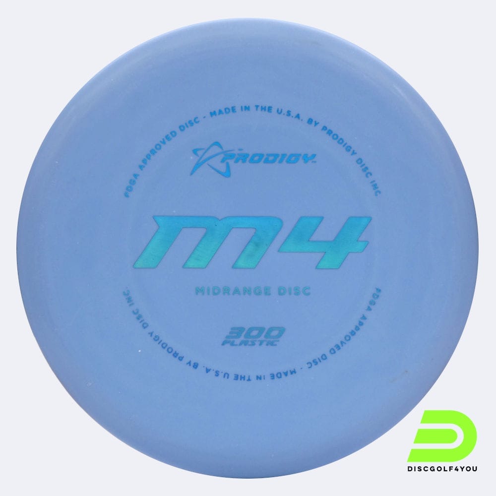 Prodigy M4 in blue, 300 plastic