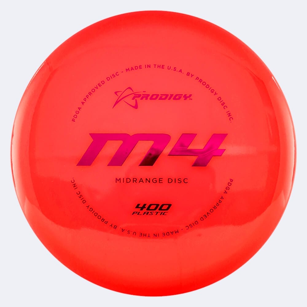 Prodigy M4 in red, 400 plastic