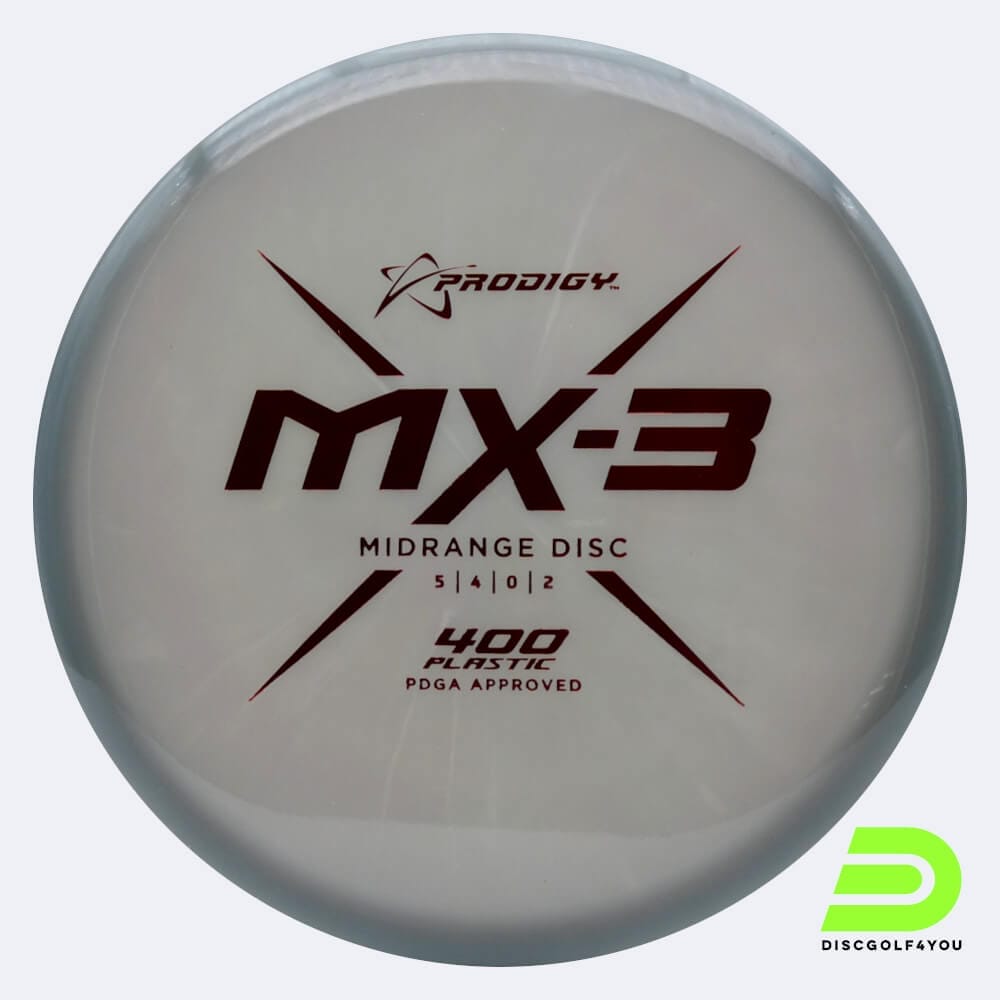 Prodigy MX-3 in grey, 400 plastic