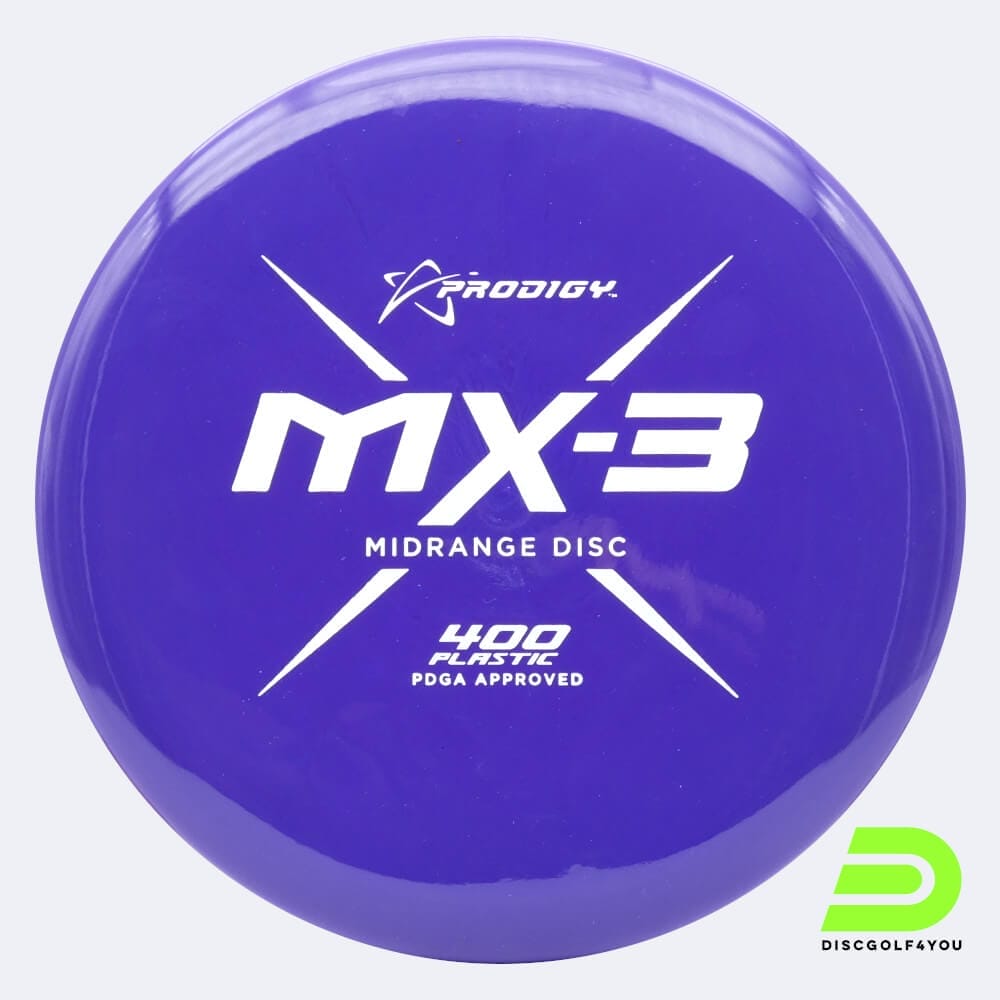 Prodigy MX-3 in purple, 400 plastic