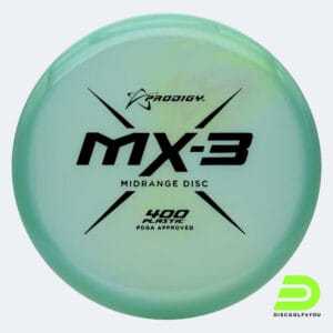 Prodigy MX-3 in turquoise, 400 plastic