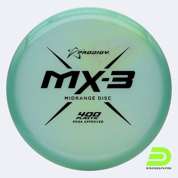 Prodigy MX-3 in turquoise, 400 plastic