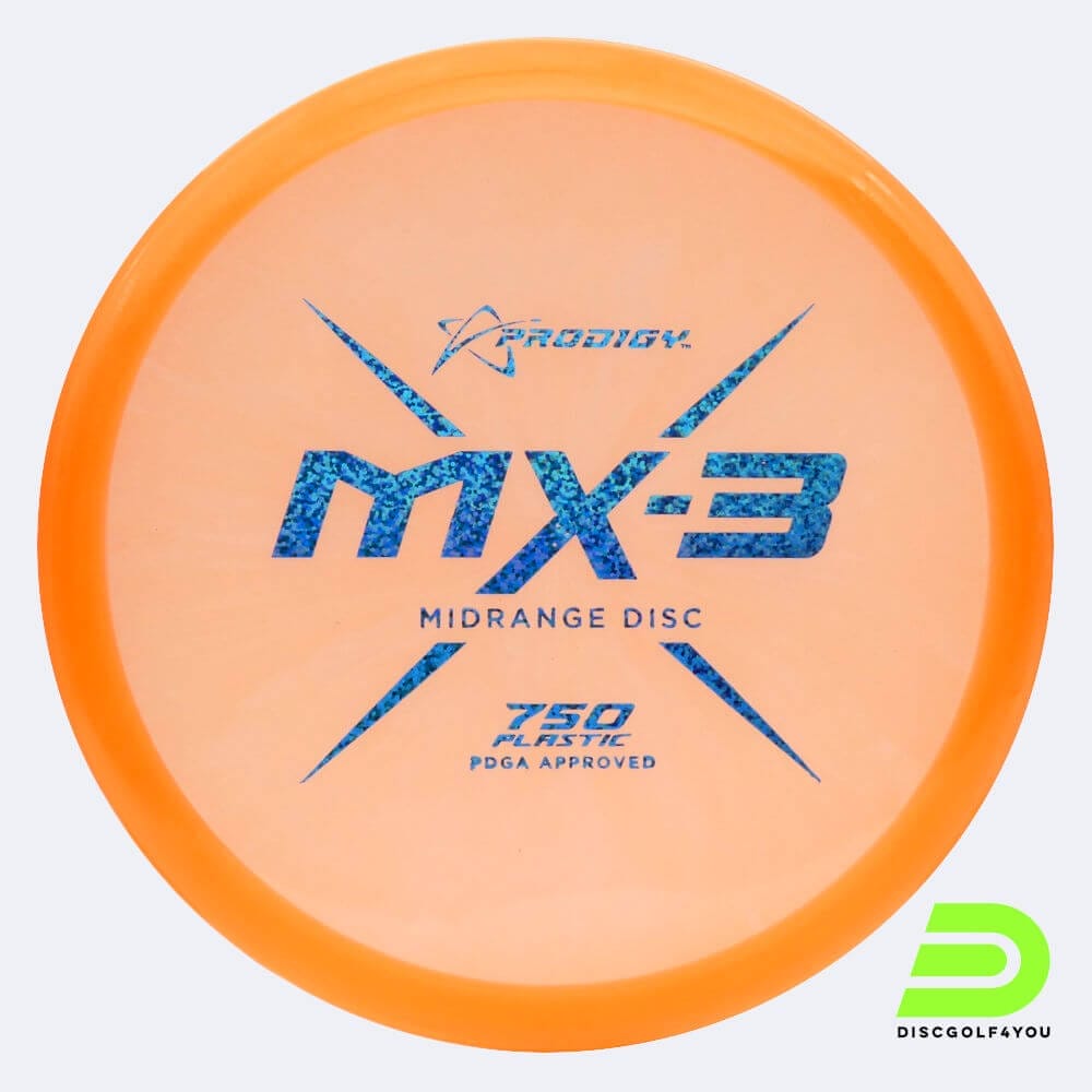 Prodigy MX-3 in classic-orange, 750 plastic