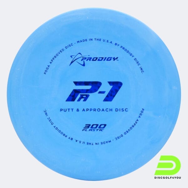 Prodigy PA-1 in blue, 300 plastic