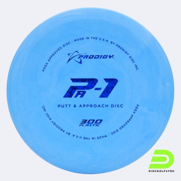 Prodigy PA-1 in blue, 300 plastic