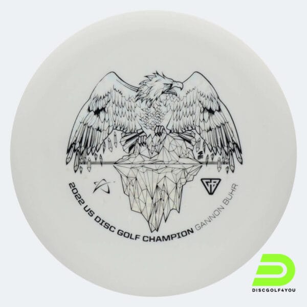 Prodigy PA-3 - Gannon Buhr Permafrost Stamp in white, 300 glow plastic and glow effect