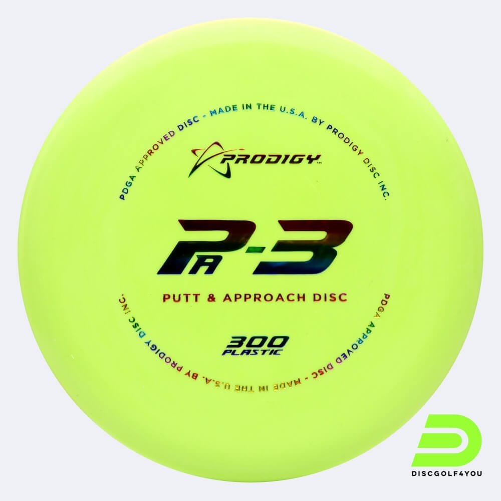 Prodigy PA-3 in green, 300 plastic