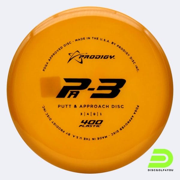 Prodigy PA-3 in classic-orange, 400 plastic