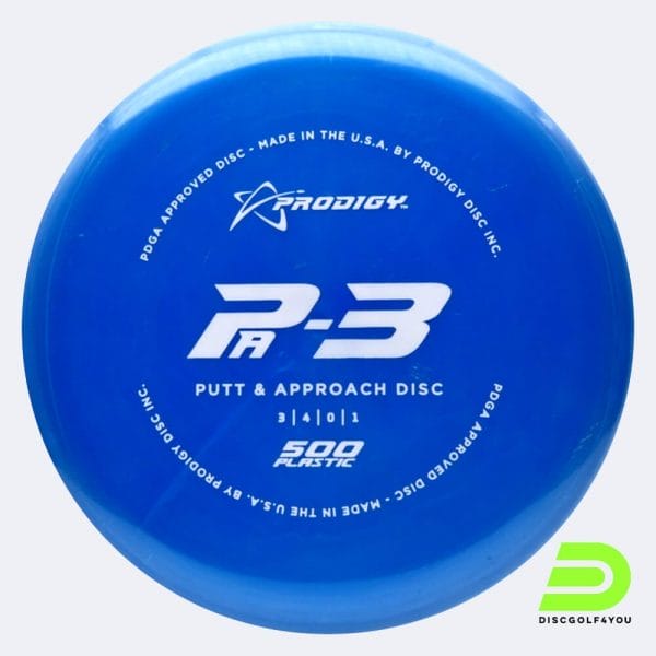 Prodigy PA-3 in blue, 500 plastic