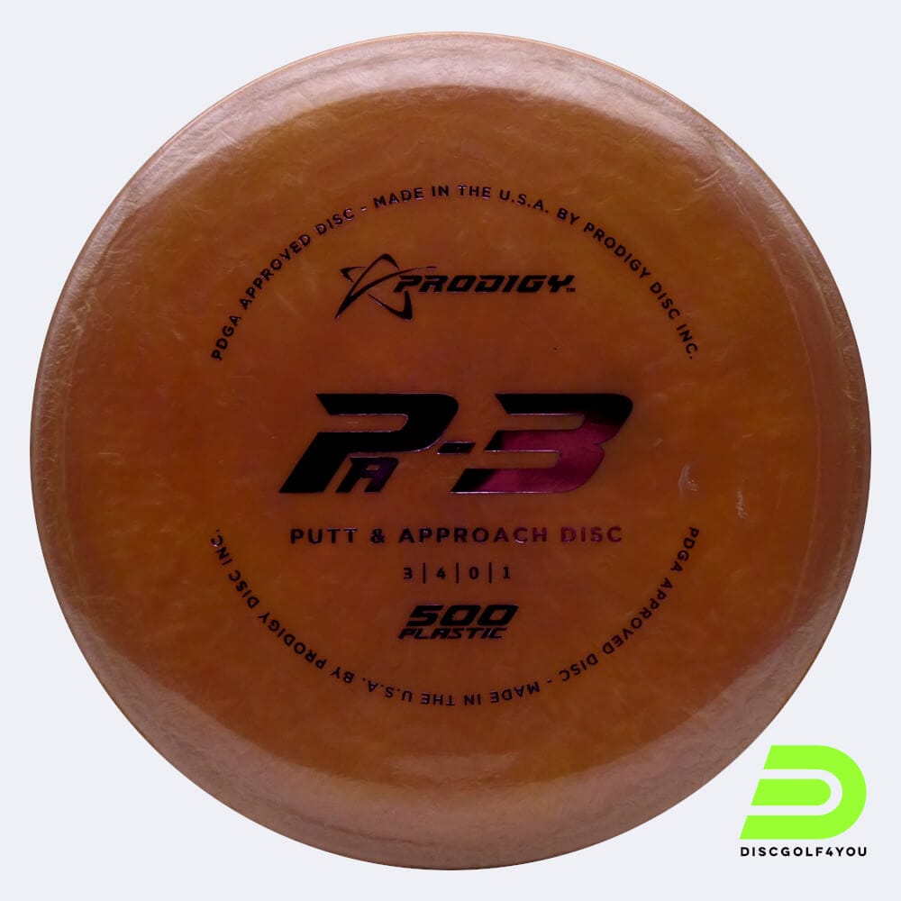 Prodigy PA-3 in brown, 500 plastic