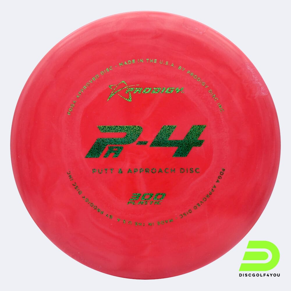 Prodigy PA-4 in pink, 300 plastic Prodigy PA-4 in pink, 300 plastic