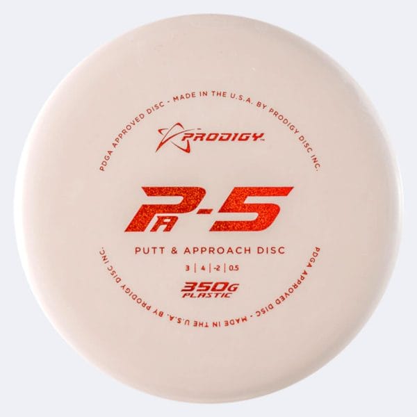 Prodigy PA-5 in white, 350g plastic