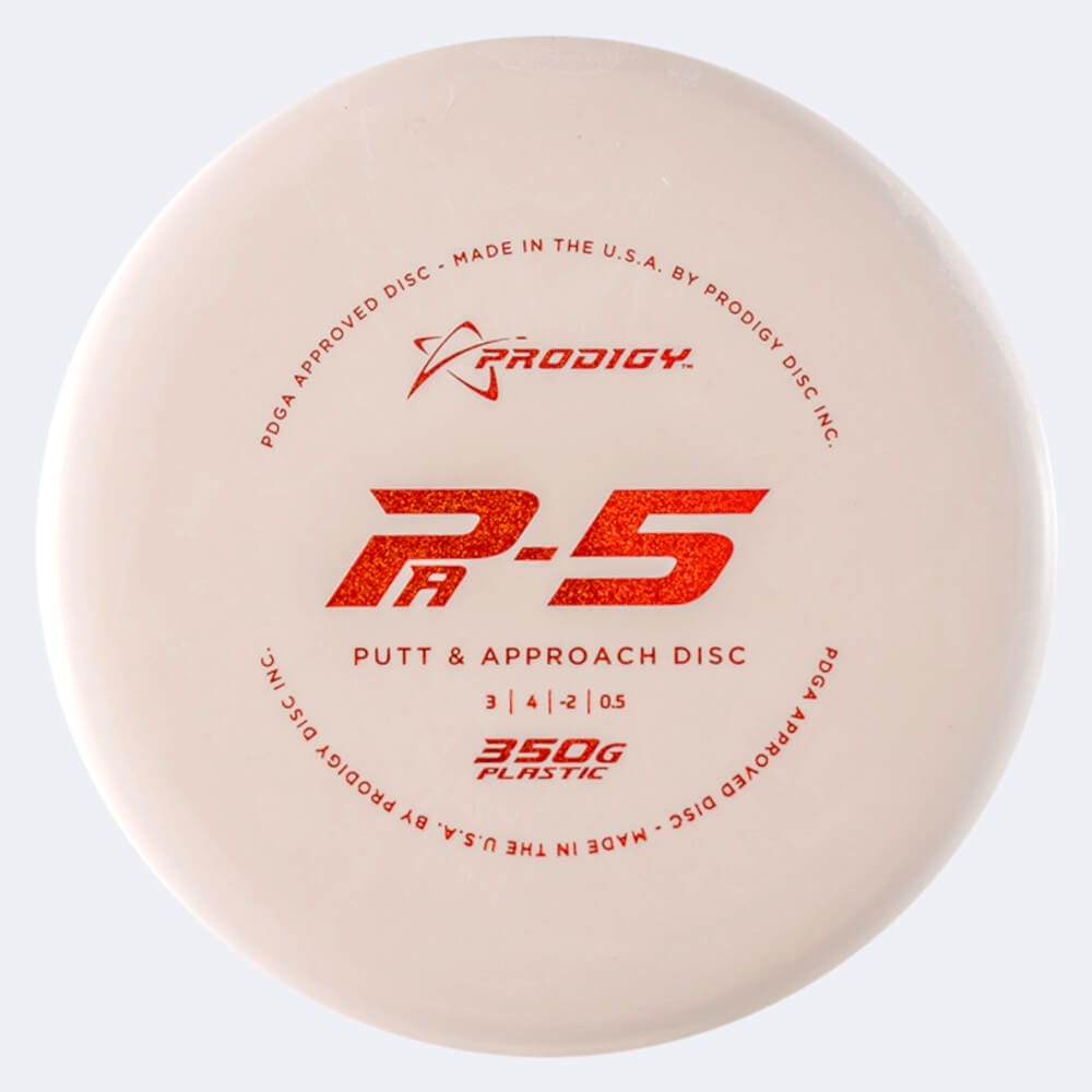 Prodigy PA-5 in white, 350g plastic