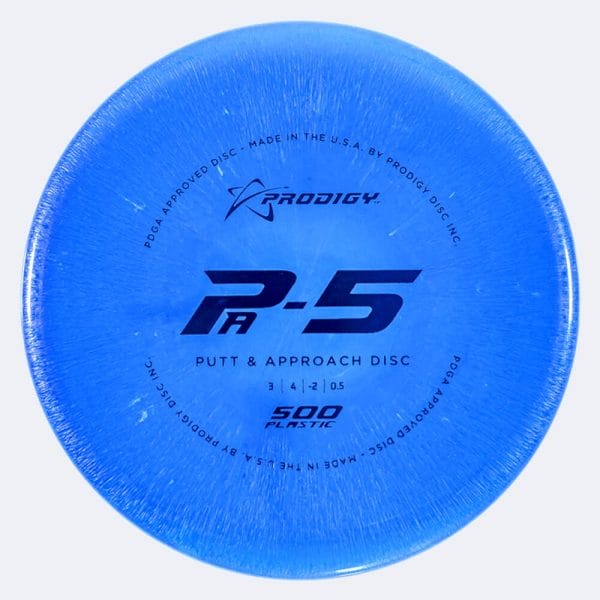 Prodigy PA-5 in blue, 500 plastic