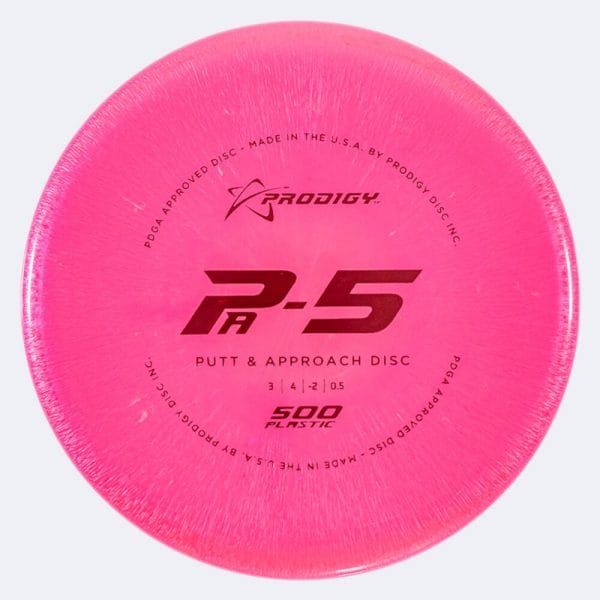 Prodigy PA-5 in pink, 500 plastic