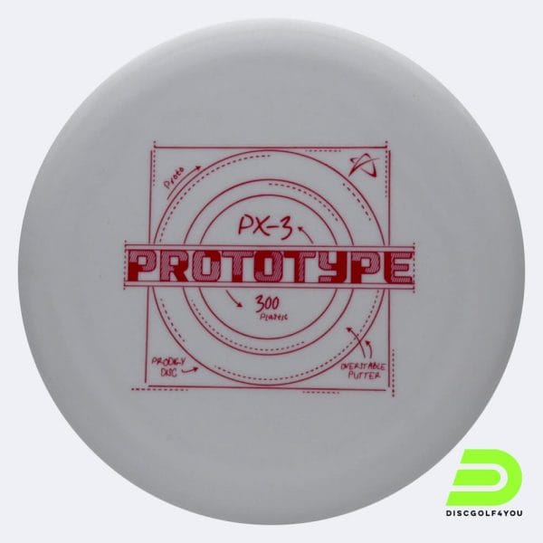 Prodigy PX-3 - Prototype in weiss, im 300 Kunststoff und ohne Spezialeffekt
