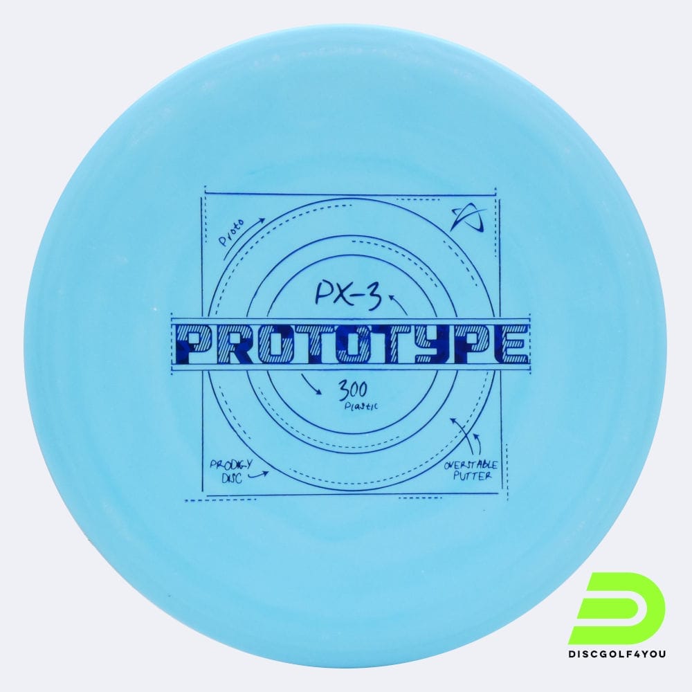 Prodigy PX-3 - Prototype in blau, im 300 Kunststoff und ohne Spezialeffekt