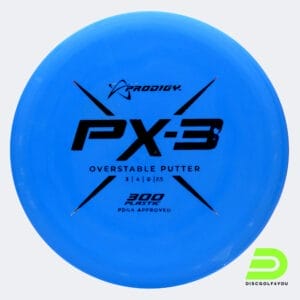 Prodigy PX-3 in blue, 300 plastic