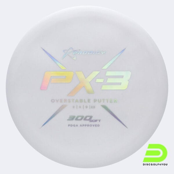 Prodigy PX-3 in white, 300 soft plastic