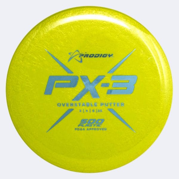 Prodigy PX-3 in gelb, im 500 Kunststoff und ohne Spezialeffekt