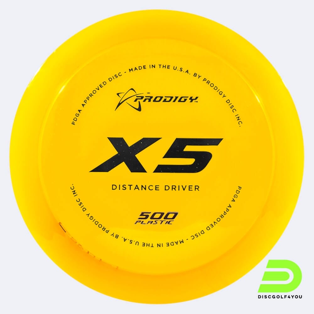 Prodigy X5 in orange, im 500 Kunststoff und ohne Spezialeffekt