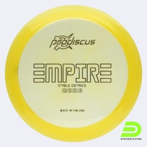 Prodiscus Empire in gelb, im Premium Kunststoff und ohne Spezialeffekt
