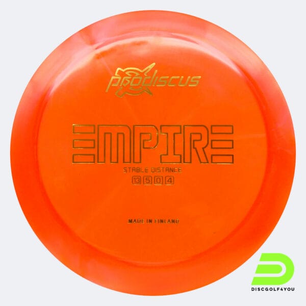 Prodiscus Empire in rot, im Premium Kunststoff und ohne Spezialeffekt