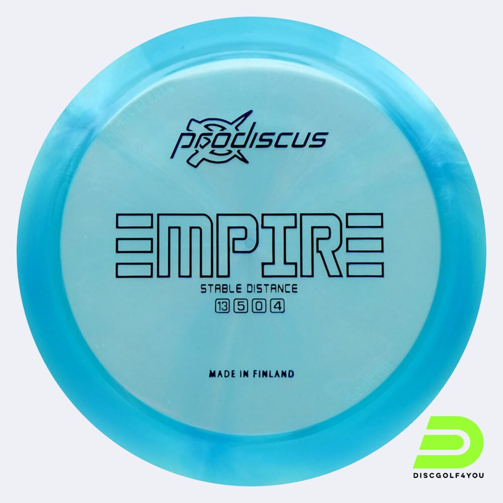 Prodiscus Empire in türkis, im Premium Kunststoff und ohne Spezialeffekt