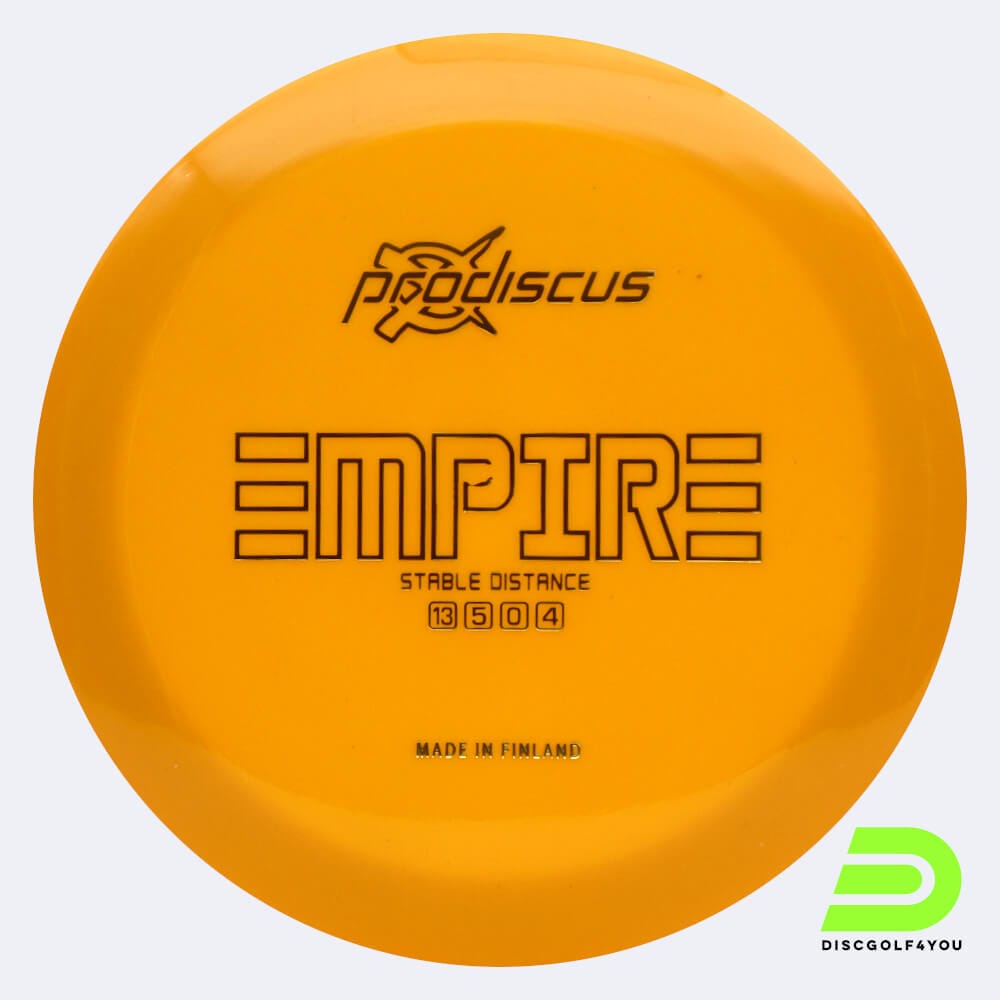 Prodiscus Empire in orange, im Ultrium Kunststoff und ohne Spezialeffekt