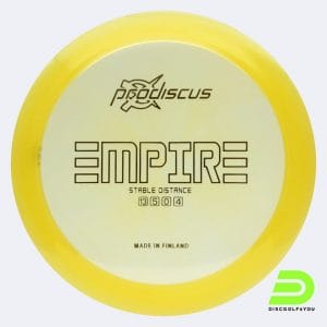 Prodiscus Emprie in gelb, im Premium Kunststoff und ohne Spezialeffekt