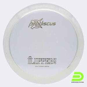 Prodiscus Flipperi in crystal-clear, premium plastic