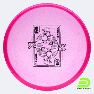 Prodiscus Jokeri - Drew Gibson Tour Series in rosa, im Metal Flake Premium Kunststoff und ohne Spezialeffekt