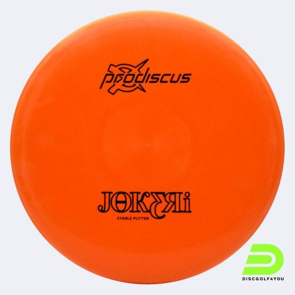 Prodiscus Jokeri in classic-orange, basic plastic