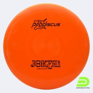 Prodiscus Jokeri in orange, im Basic Kunststoff und ohne Spezialeffekt