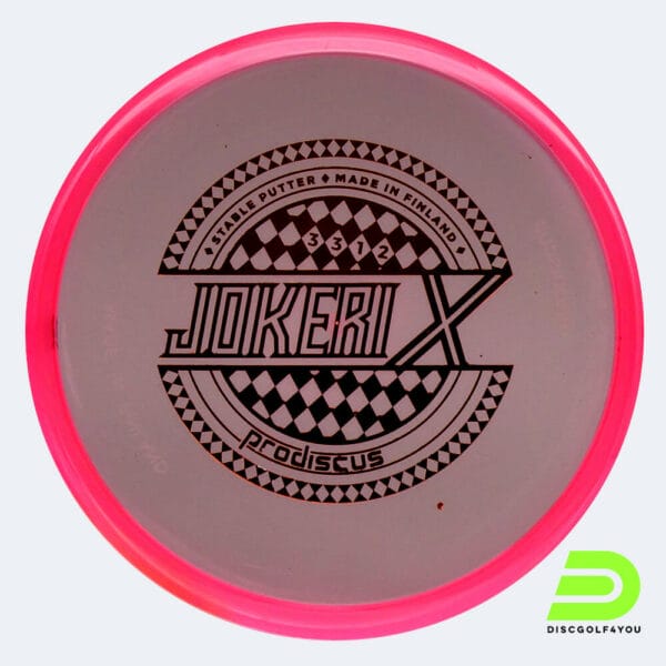 Prodiscus JokeriX in pink, premium plastic