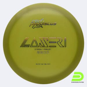 Prodiscus Laseri in green, platinium plastic