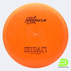Prodiscus Midari in orange, im Basic Kunststoff und ohne Spezialeffekt