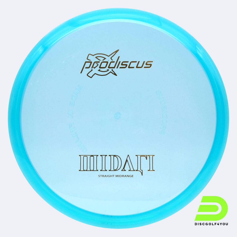 Prodiscus Midari in blue, premium plastic