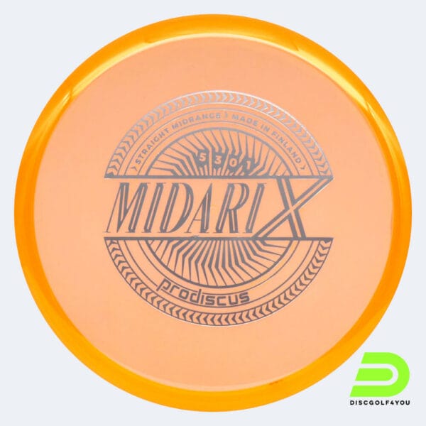 Prodiscus MidariX in classic-orange, premium plastic