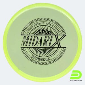 Prodiscus MidariX in light-green, premium plastic and first run effect