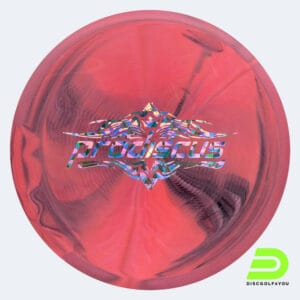 Prodiscus Pyramid in rosa, im Basic Kunststoff und burst Spezialeffekt