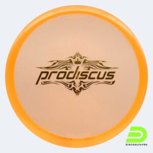 Prodiscus Pyramid in orange, im Premium Kunststoff und ohne Spezialeffekt