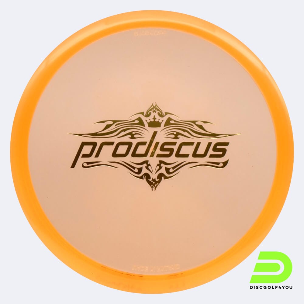 Prodiscus Pyramid in orange, im Premium Kunststoff und ohne Spezialeffekt