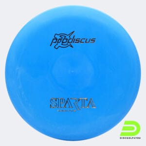 Prodiscus Sparta in blue, basic plastic