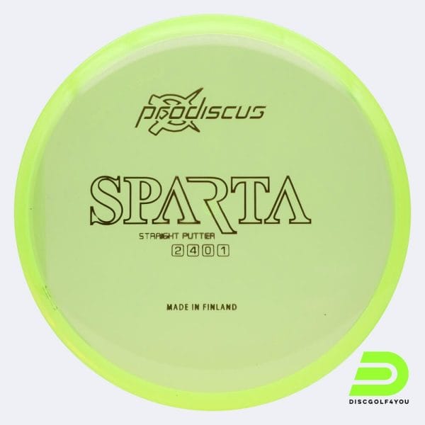 Prodiscus Sparta in green, premium plastic