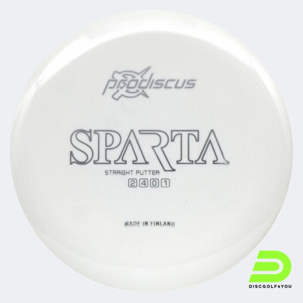 Prodiscus Sparta in white, ultrium plastic